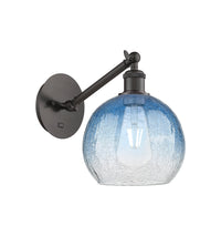 Ballston Sconce Cast Brass Glass Steel