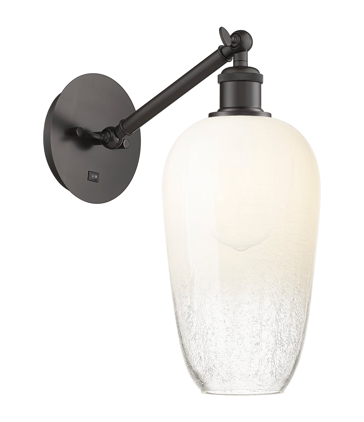 Ballston Sconce Cast Brass Steel Glass