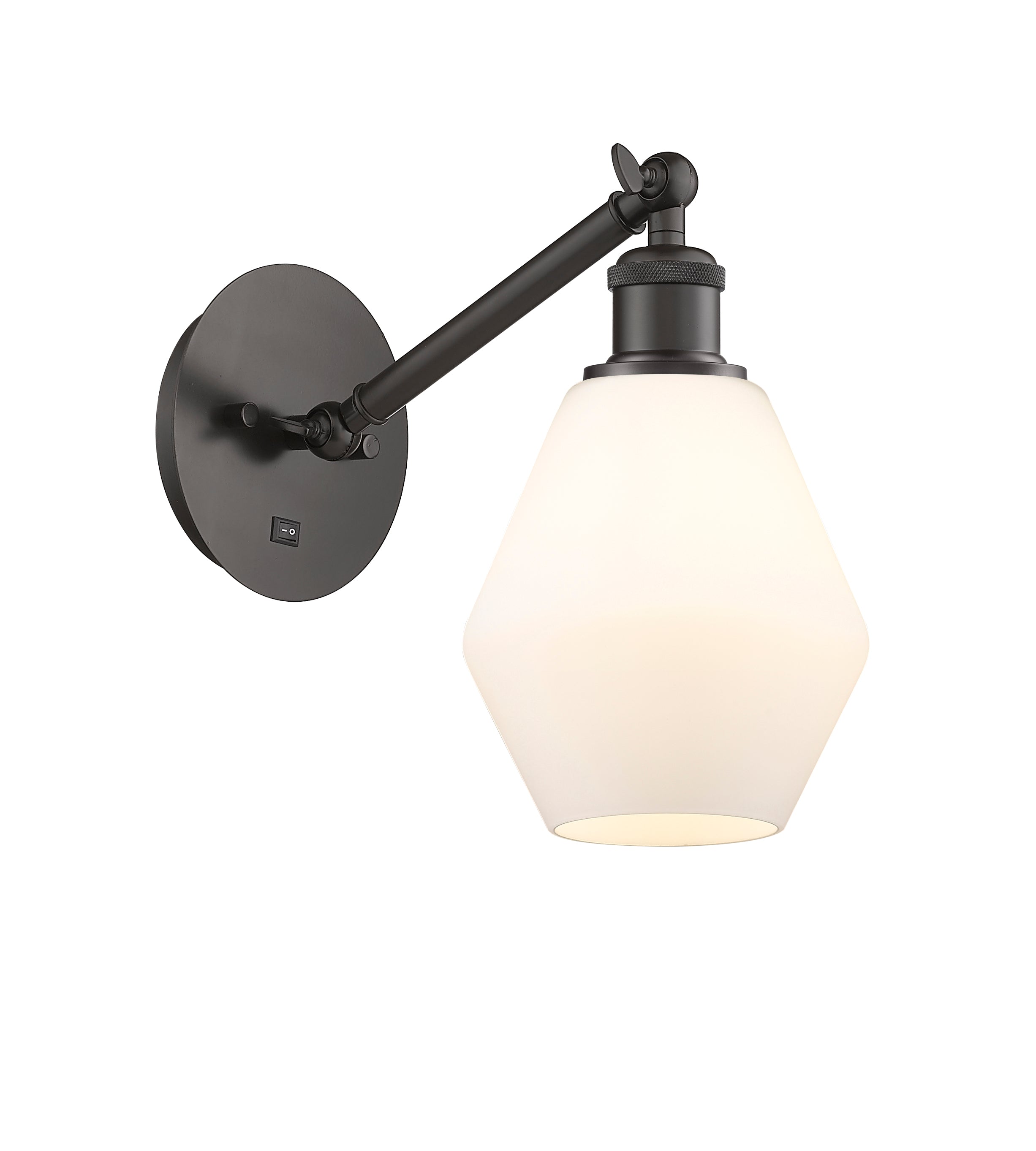 Ballston Sconce Cast Brass Glass Steel