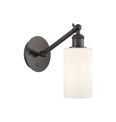 Ballston Sconce Cast Brass Steel Glass