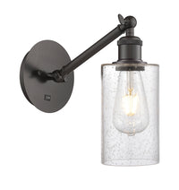 Ballston Sconce Cast Brass Steel Glass