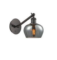 Ballston Sconce Cast Brass Glass Steel