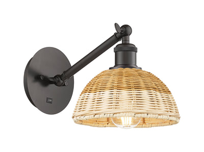 Ballston Sconce Cast Brass 9 Inch Width