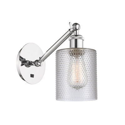 Ballston Sconce Cast Brass Steel Glass