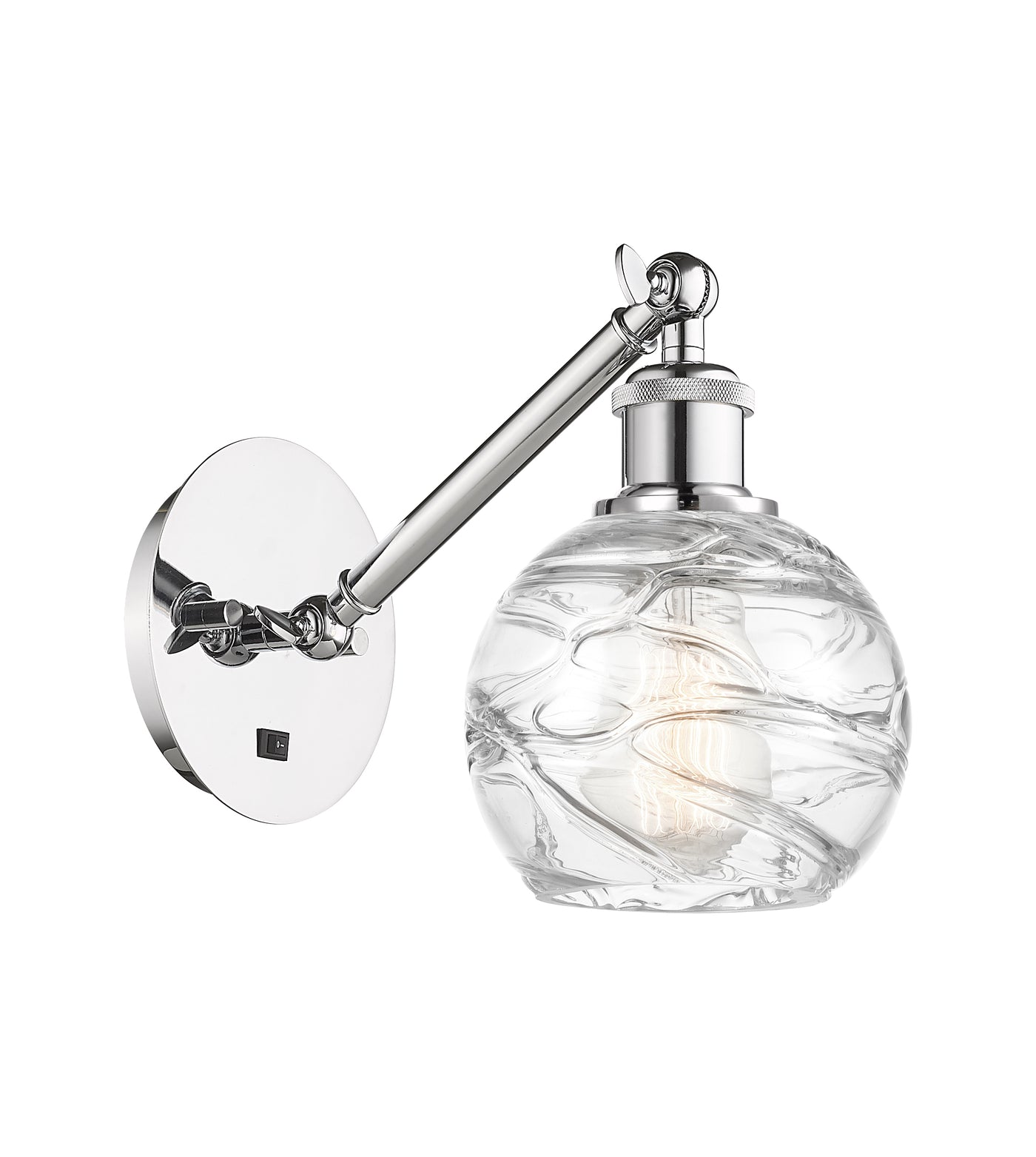Ballston Sconce Cast Brass Glass Steel