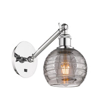 Ballston Sconce Cast Brass Glass Steel
