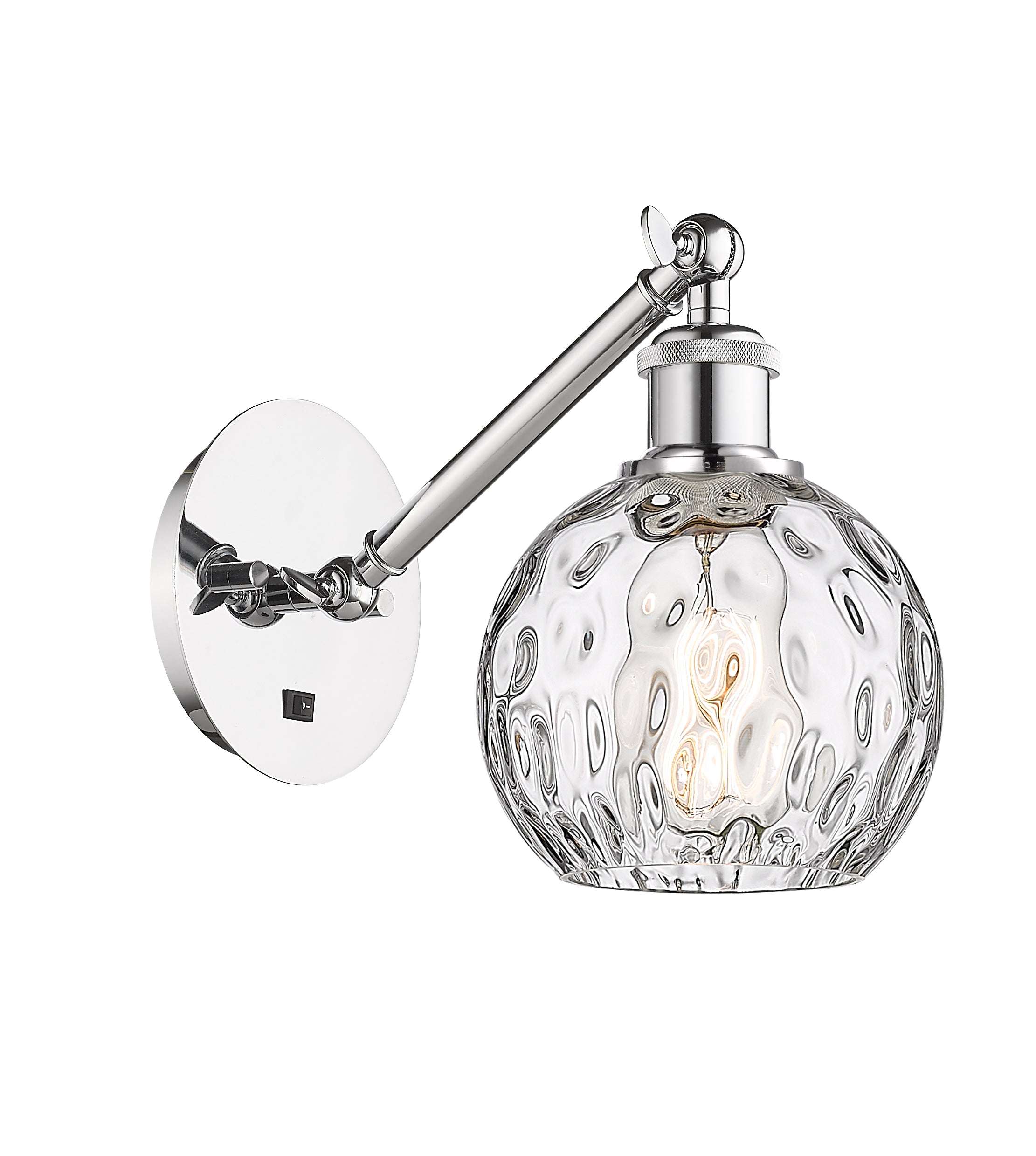 Ballston Sconce Cast Brass Glass Steel