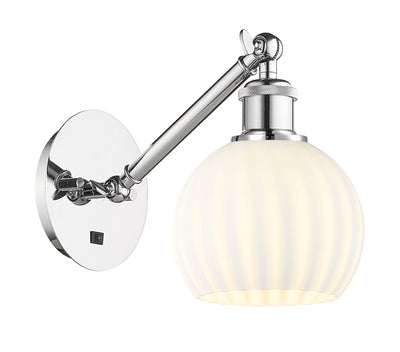 Ballston Sconce Cast Brass Glass Steel