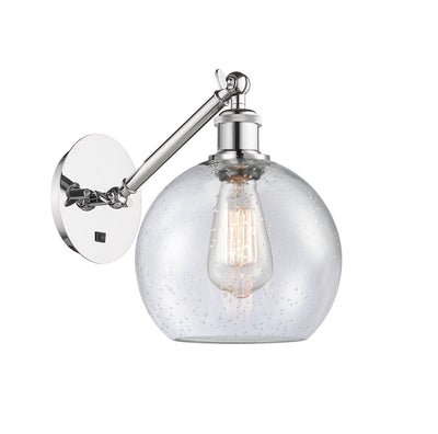 Ballston Sconce Cast Brass Steel Glass