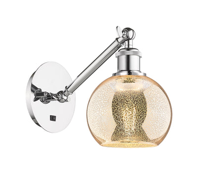 Ballston Sconce Cast Brass Steel Glass