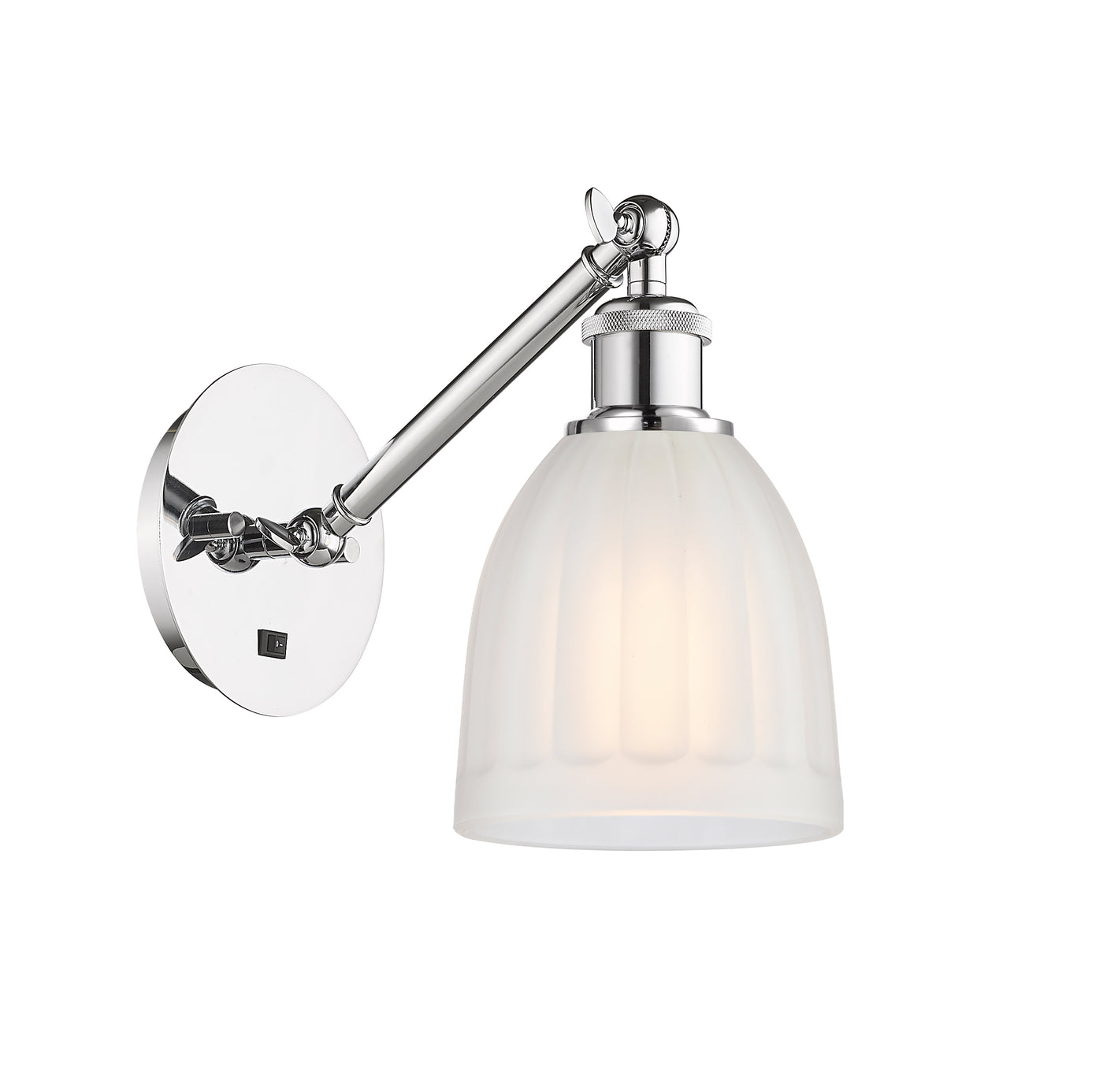 Ballston Sconce Cast Brass 8 Inch