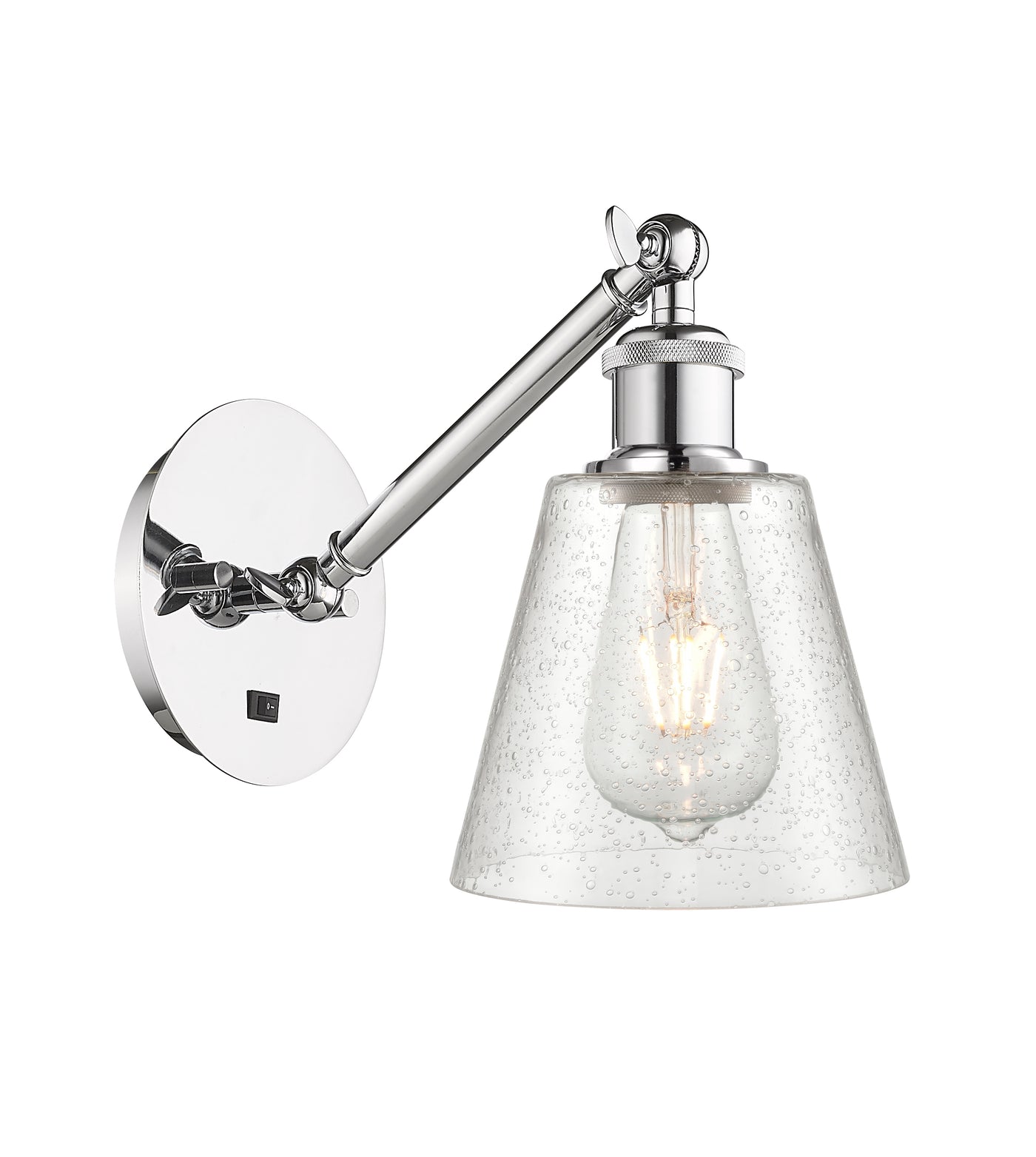 Ballston Sconce Cast Brass With Glass