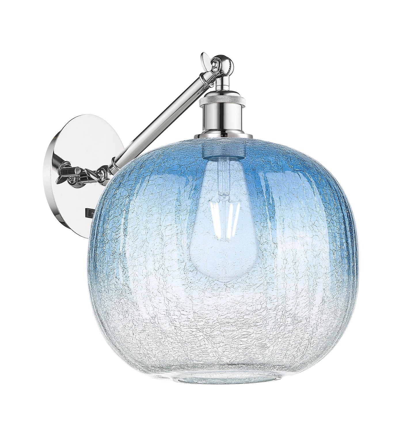 Ballston Sconce Cast Brass Glass Steel
