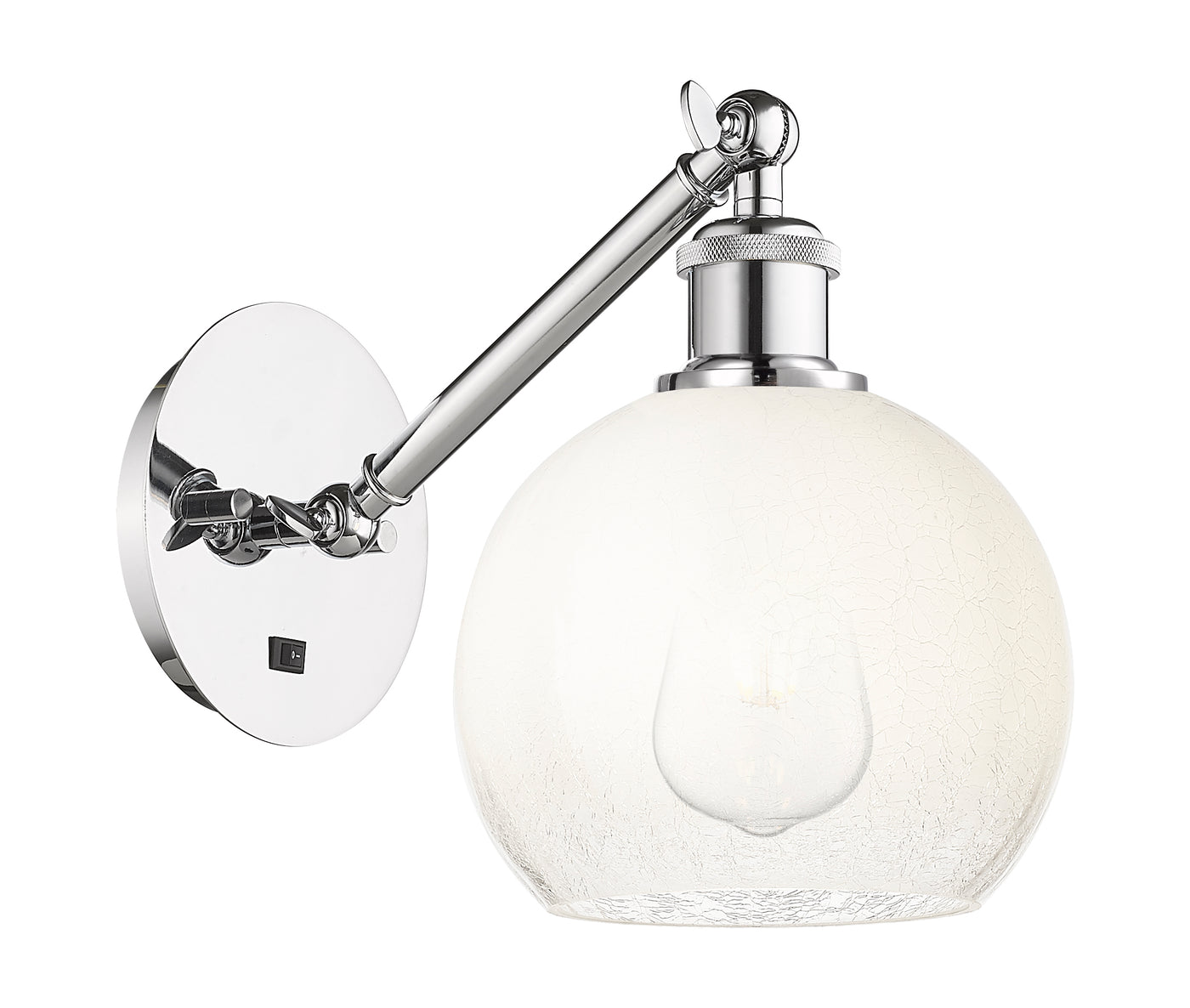 Ballston Sconce Cast Brass Glass Steel
