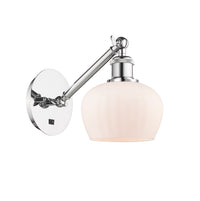 Ballston Sconce Cast Brass Glass Steel