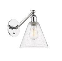 Ballston Sconce Cast Brass Glass Steel