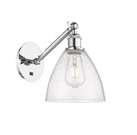 Ballston Sconce Cast Brass Glass Steel