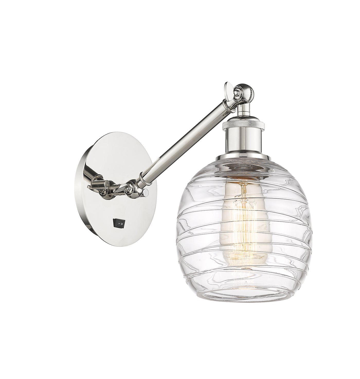 Ballston Sconce Cast Brass 9 Inch