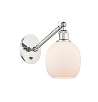 Ballston Sconce Cast Brass Glass Steel