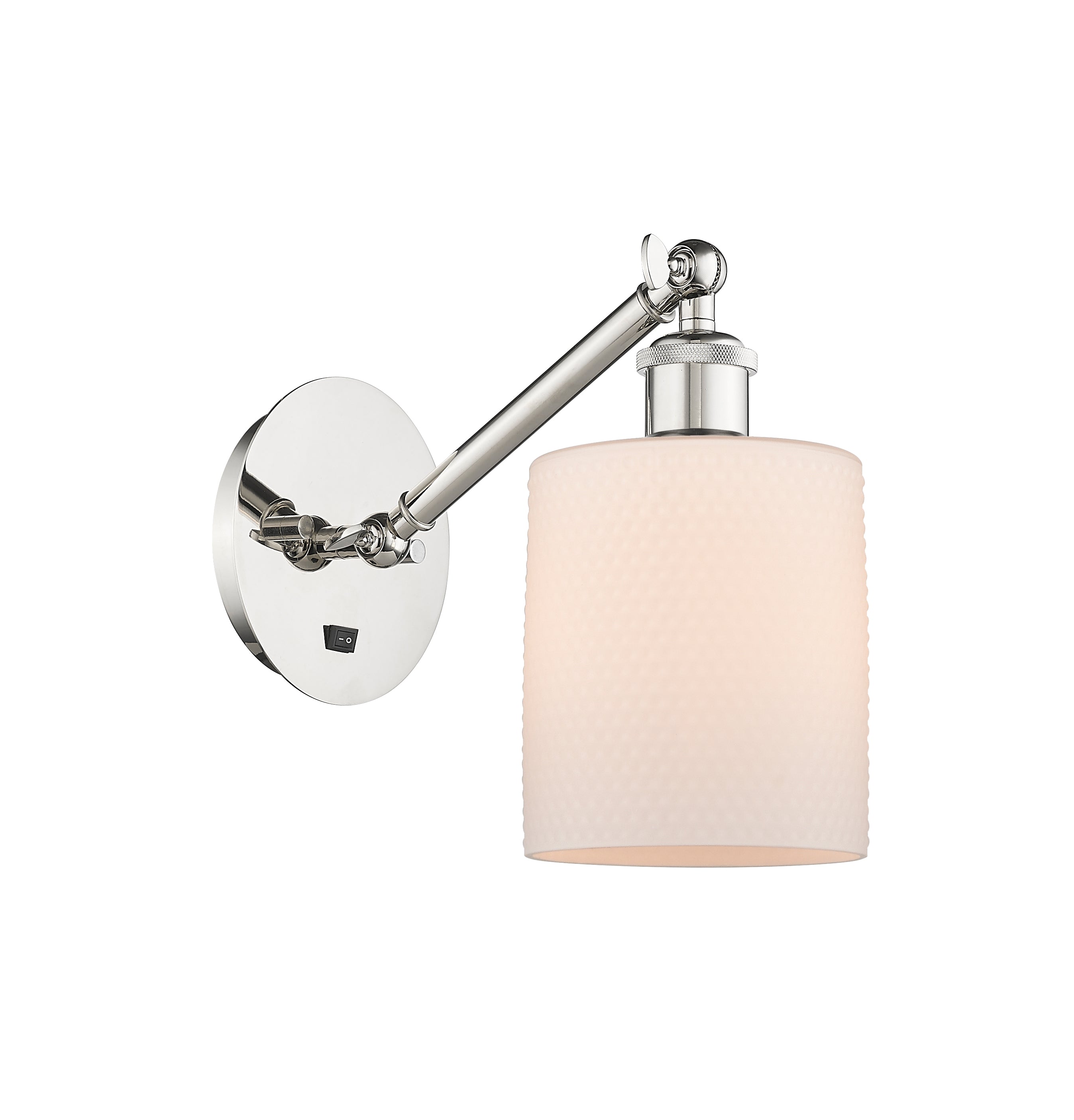Ballston Sconce Cast Brass Steel Glass