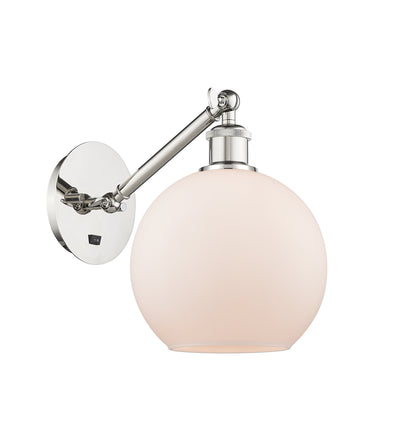 Ballston Sconce Cast Brass Steel Glass