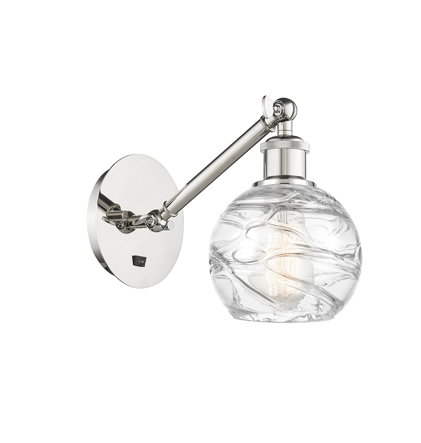Ballston Sconce Cast Brass Glass Steel