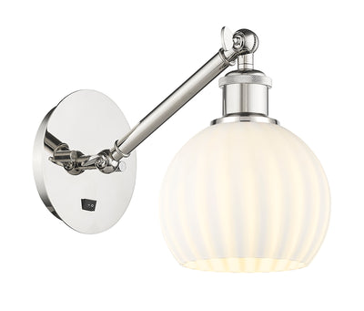 Ballston Sconce Cast Brass Glass Steel