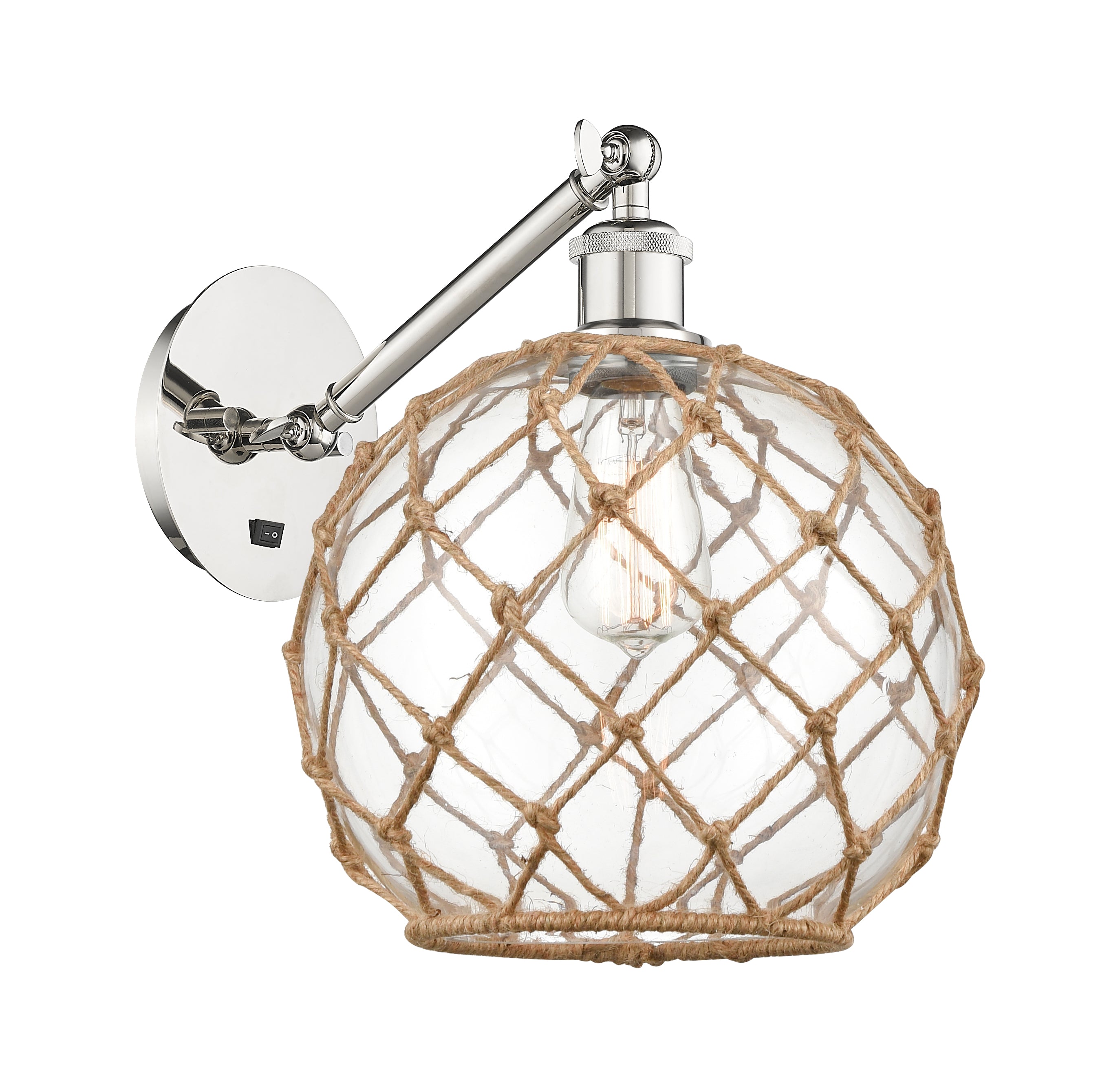 Ballston Sconce Cast Brass 12 Inch
