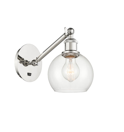 Ballston Sconce Cast Brass Steel Glass