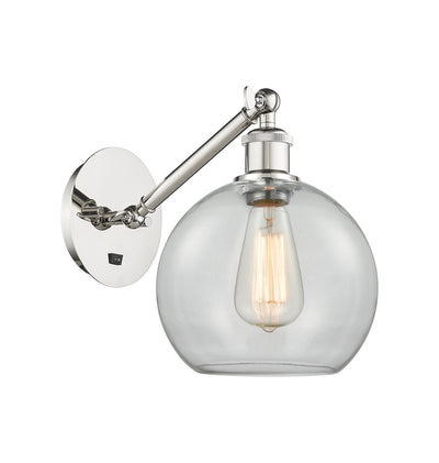 Ballston Sconce Cast Brass Steel Glass
