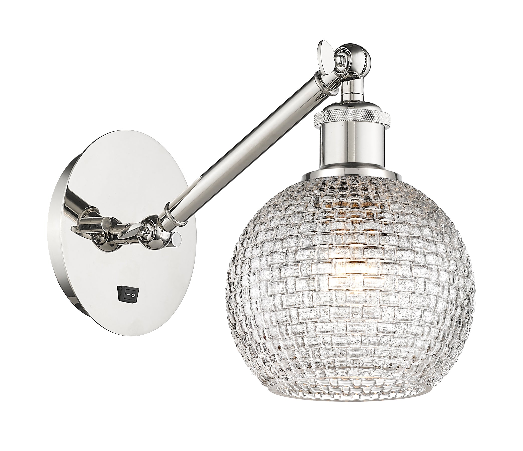 Ballston Sconce Cast Brass Glass Steel