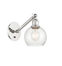 Ballston Sconce Cast Brass Steel Glass