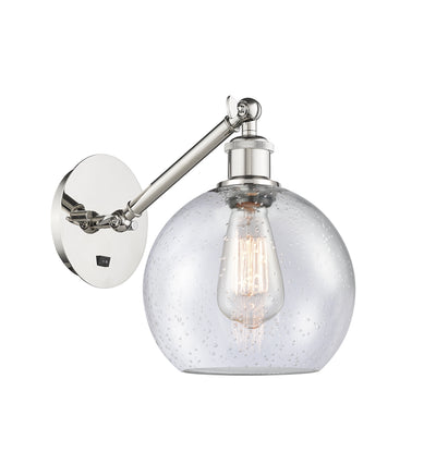 Ballston Sconce Cast Brass Steel Glass