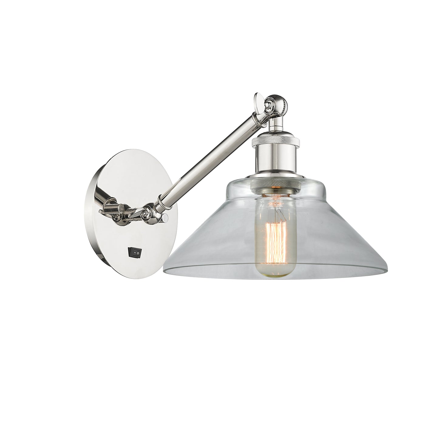 Ballston Sconce Cast Brass 7 Inch