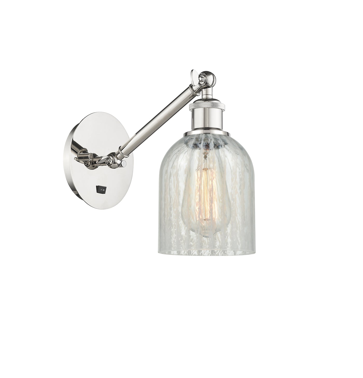 Ballston Sconce Cast Brass 7 Inch Height