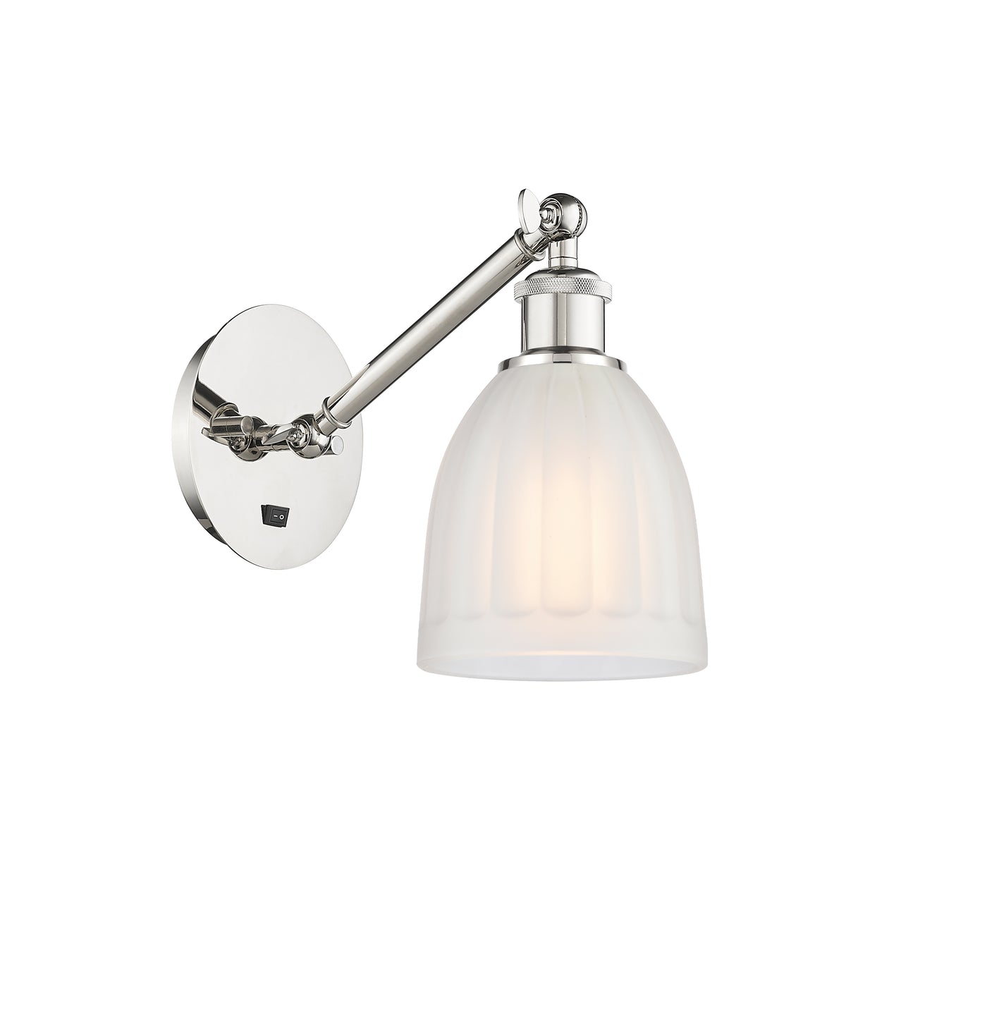 Ballston Sconce Cast Brass 8 Inch