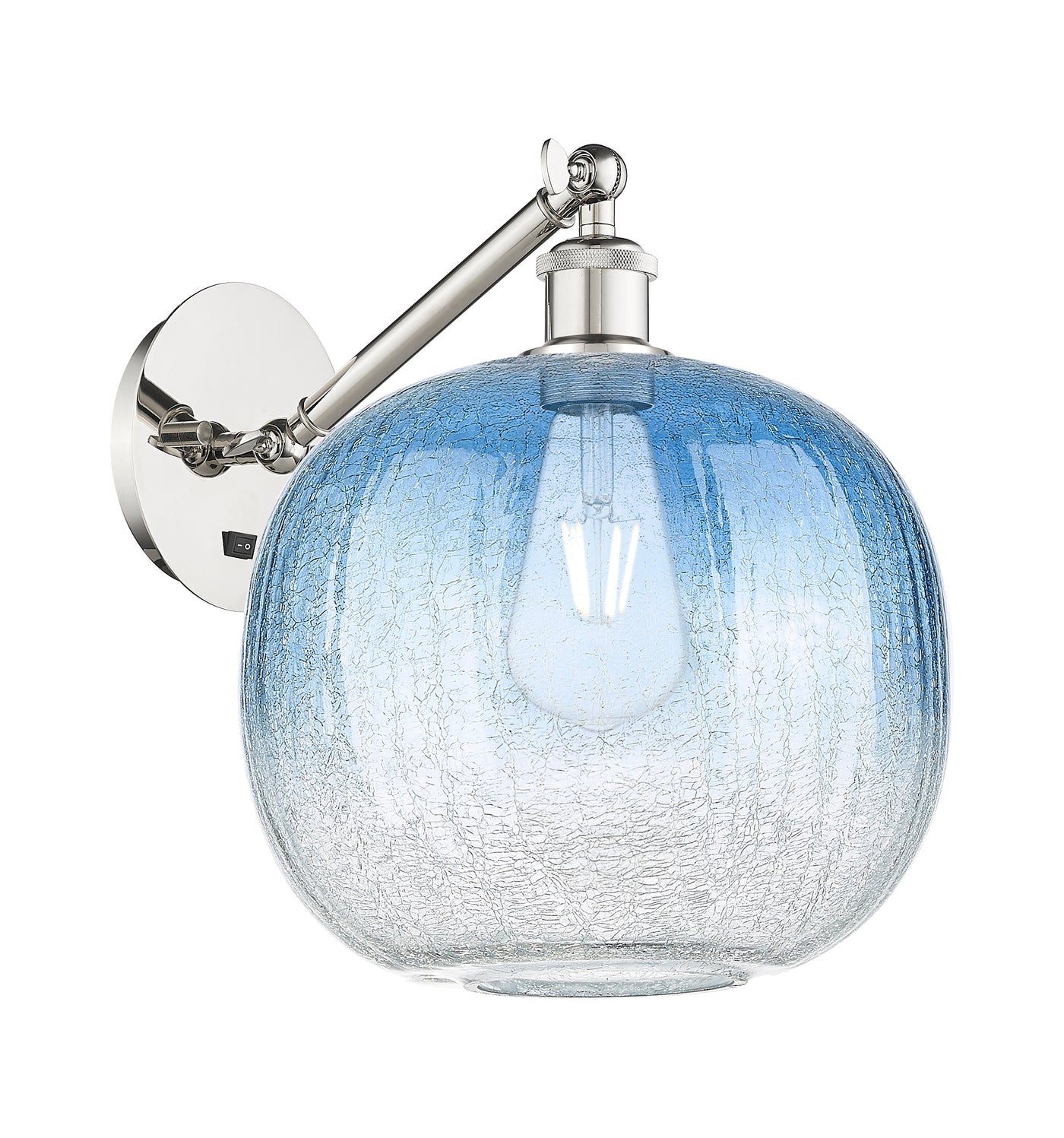 Ballston Sconce Cast Brass Glass Steel