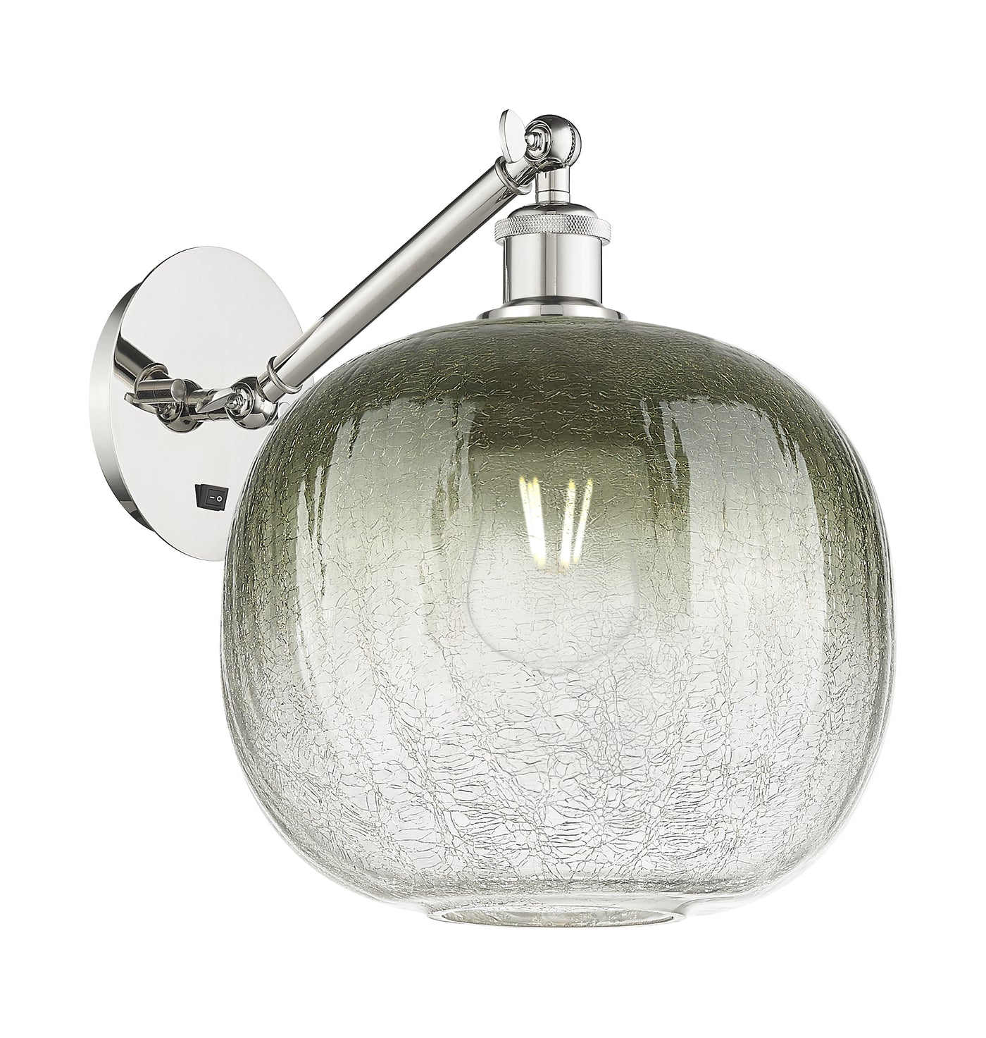 Ballston Sconce Cast Brass Glass Steel