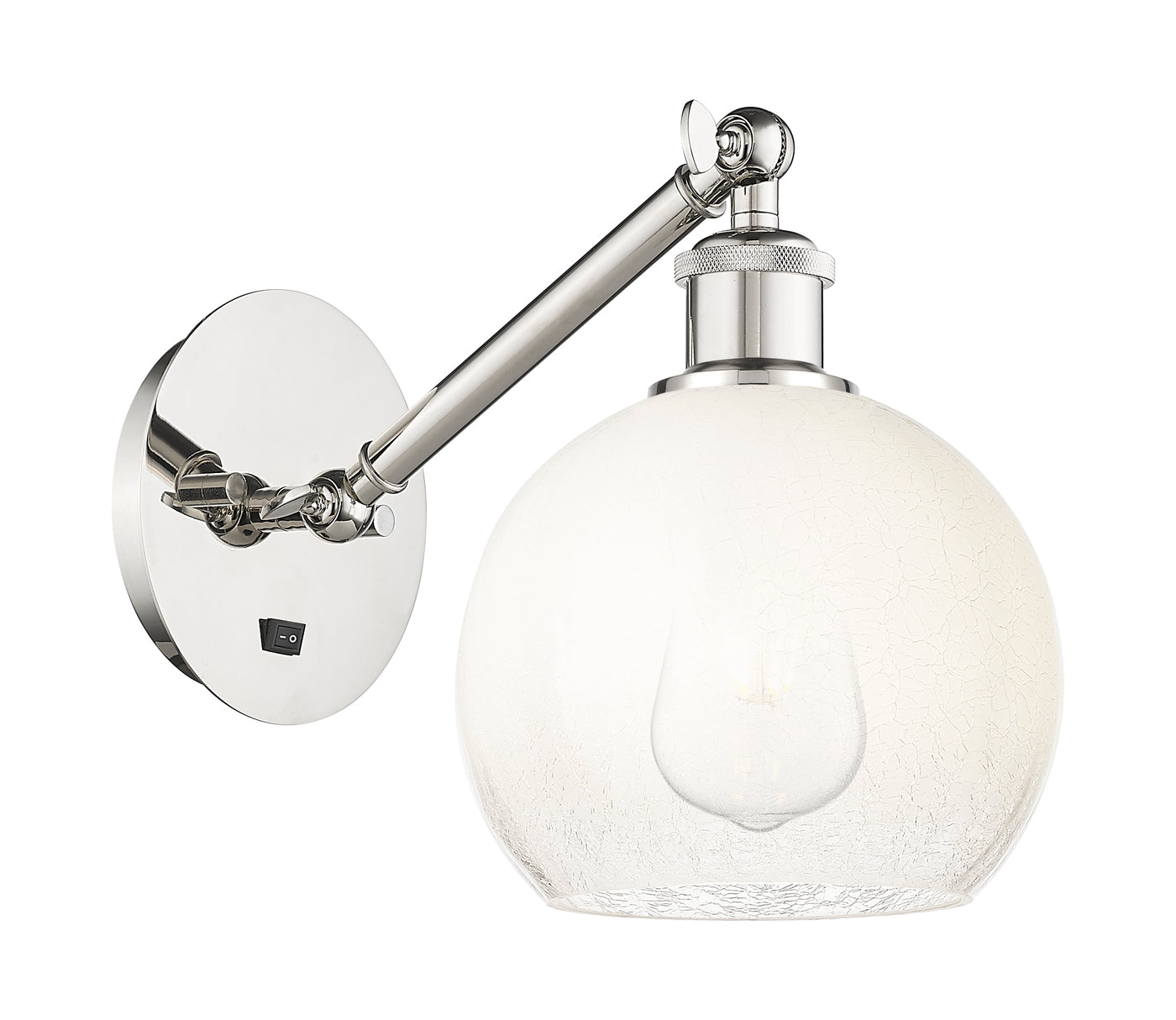 Ballston Sconce Cast Brass Glass Steel