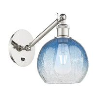 Ballston Sconce Cast Brass Glass Steel