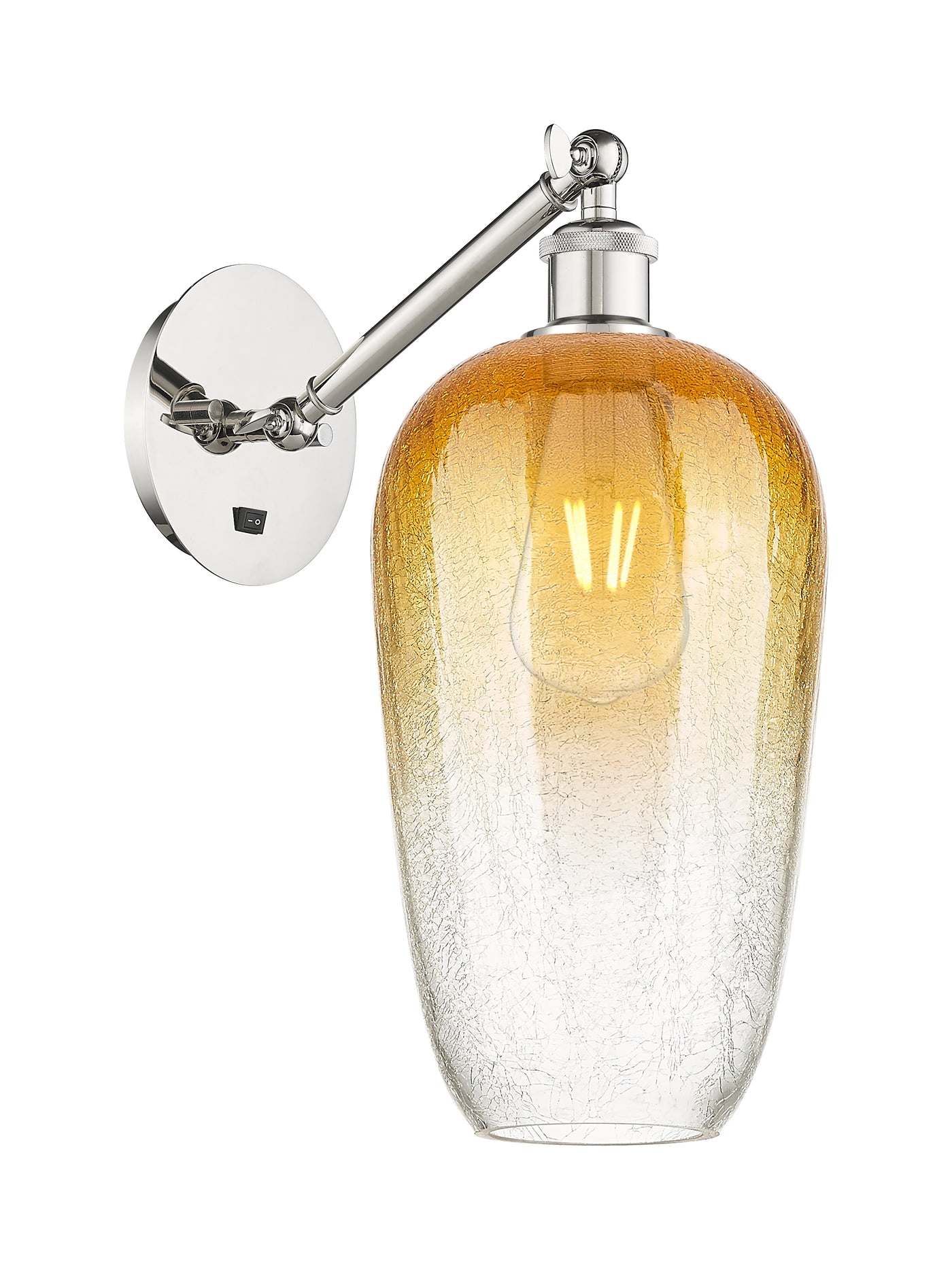 Ballston Sconce Cast Brass Steel Glass
