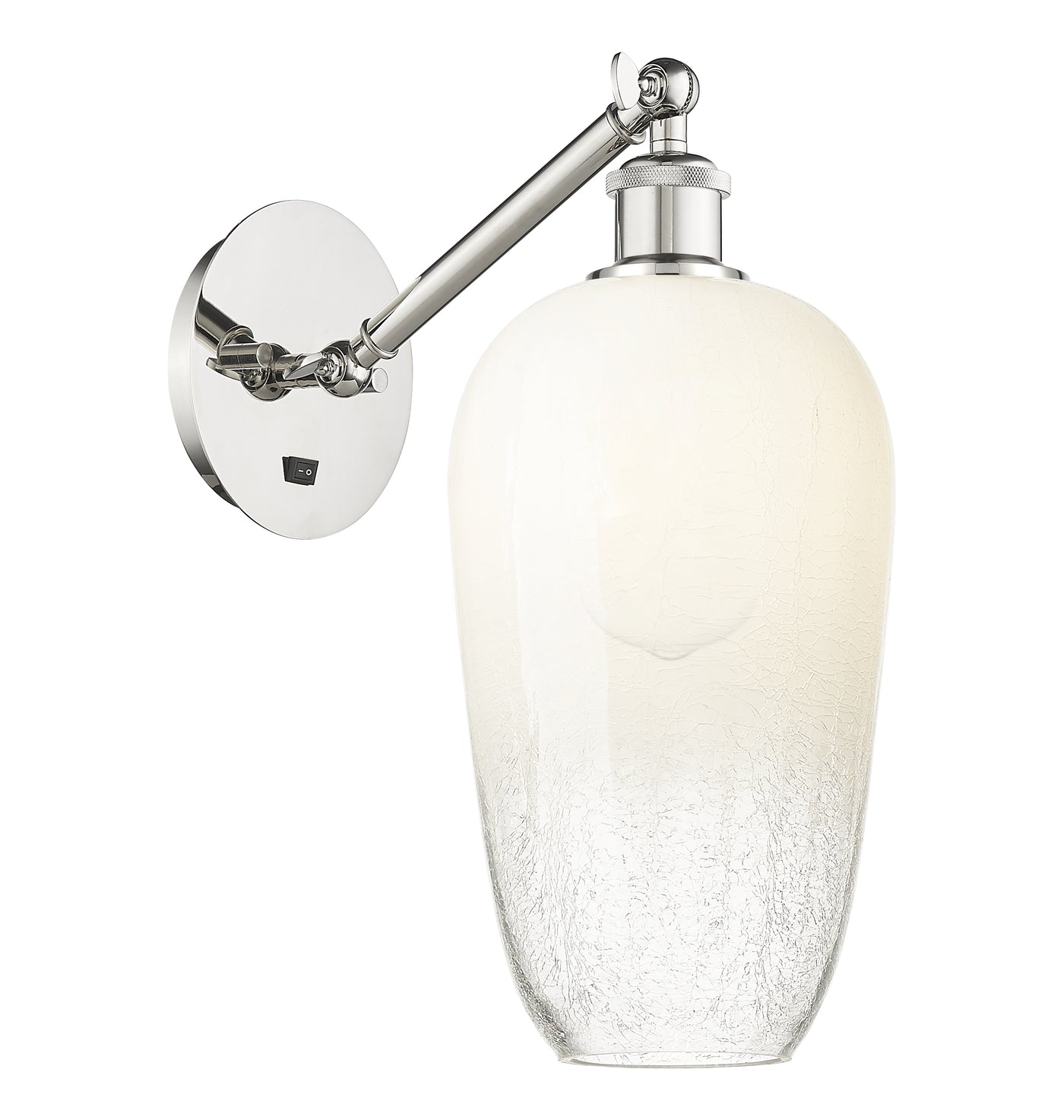 Ballston Sconce Cast Brass Steel Glass