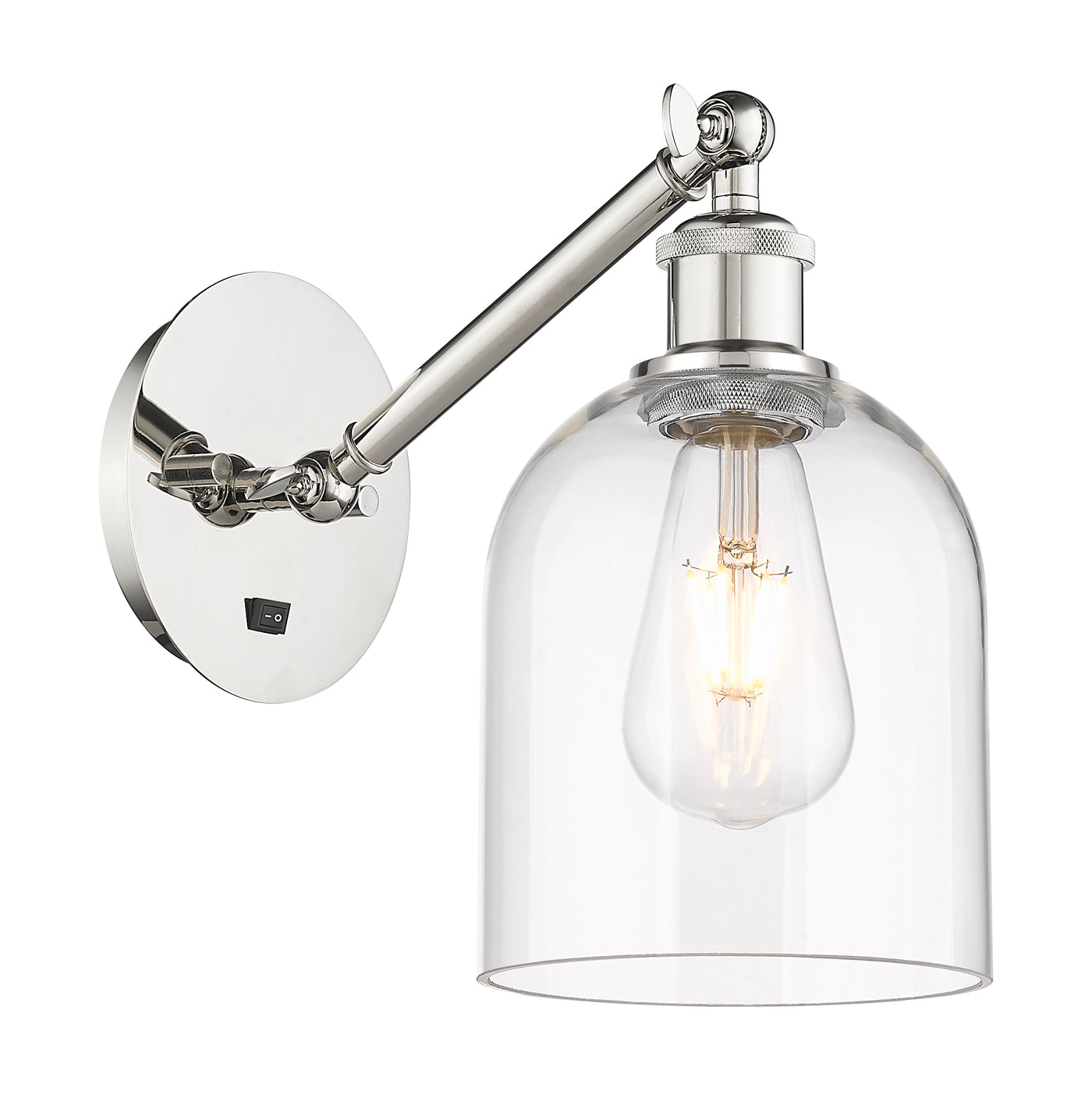 Ballston Sconce Cast Brass 15 Inch Height