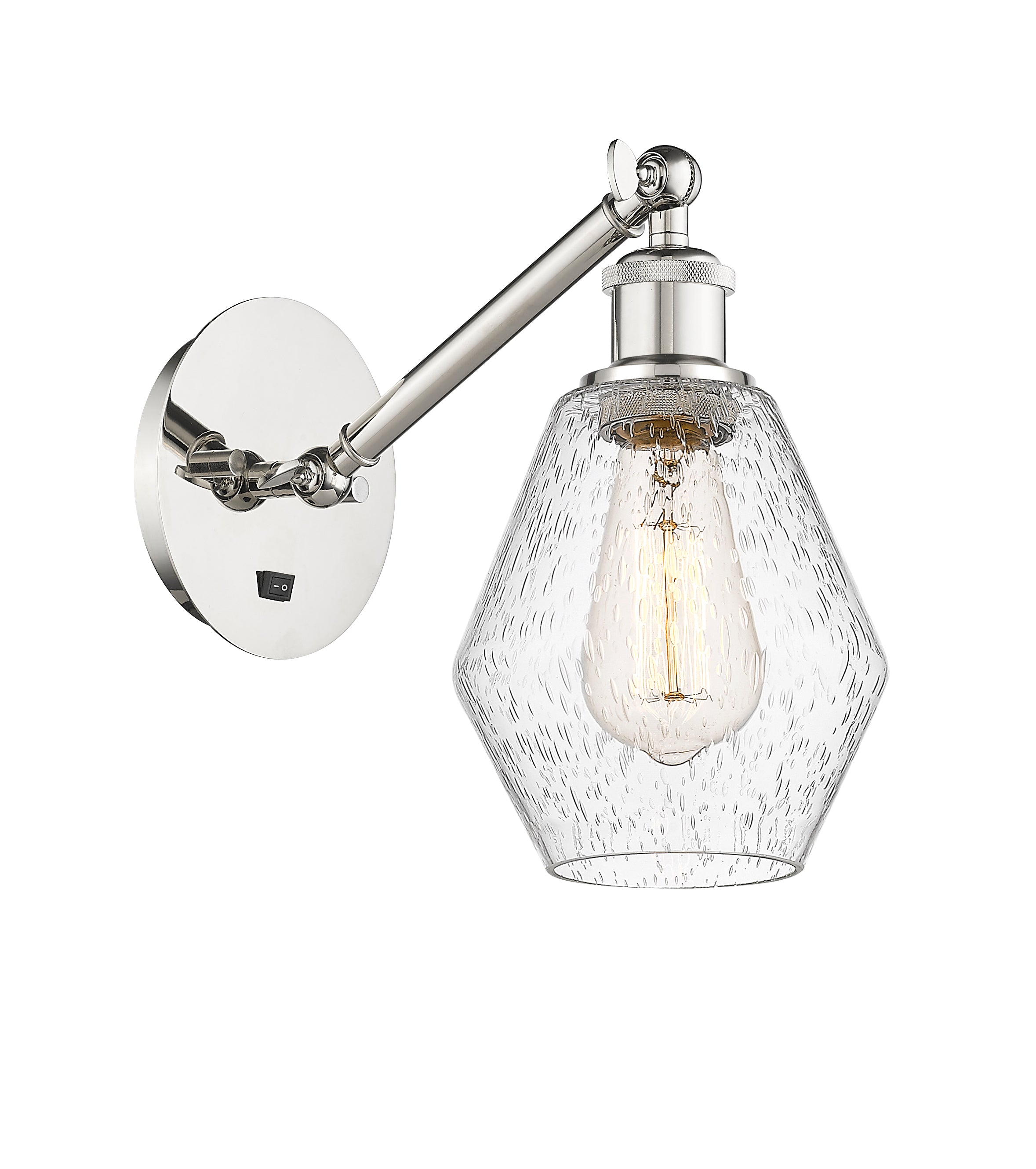 Ballston Sconce Cast Brass Glass Steel