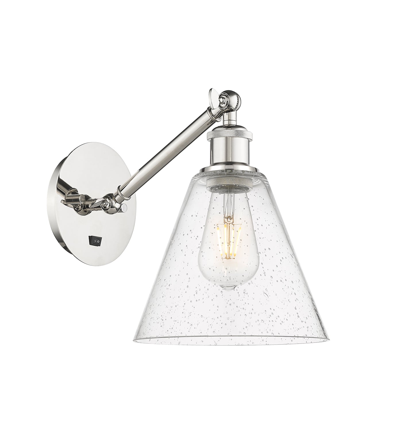 Ballston Sconce Cast Brass 6.5 Inch Width