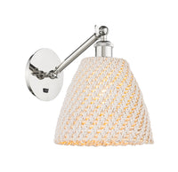 Ballston Sconce Cast Brass Steel Glass
