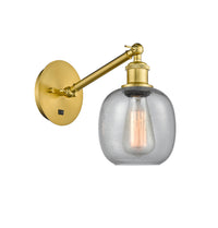 Ballston Sconce Cast Brass Glass Steel