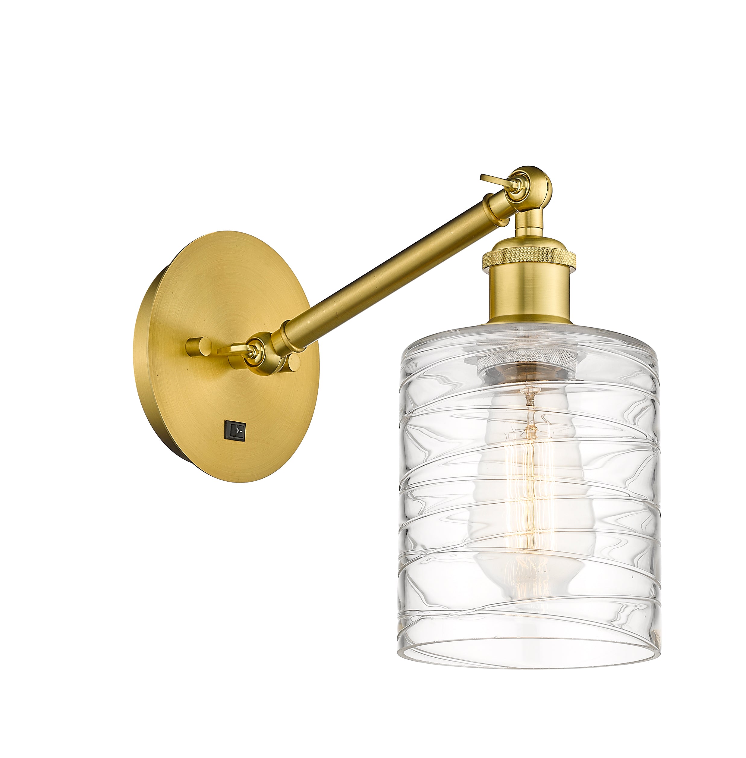 Ballston Sconce Cast Brass 9 Inch