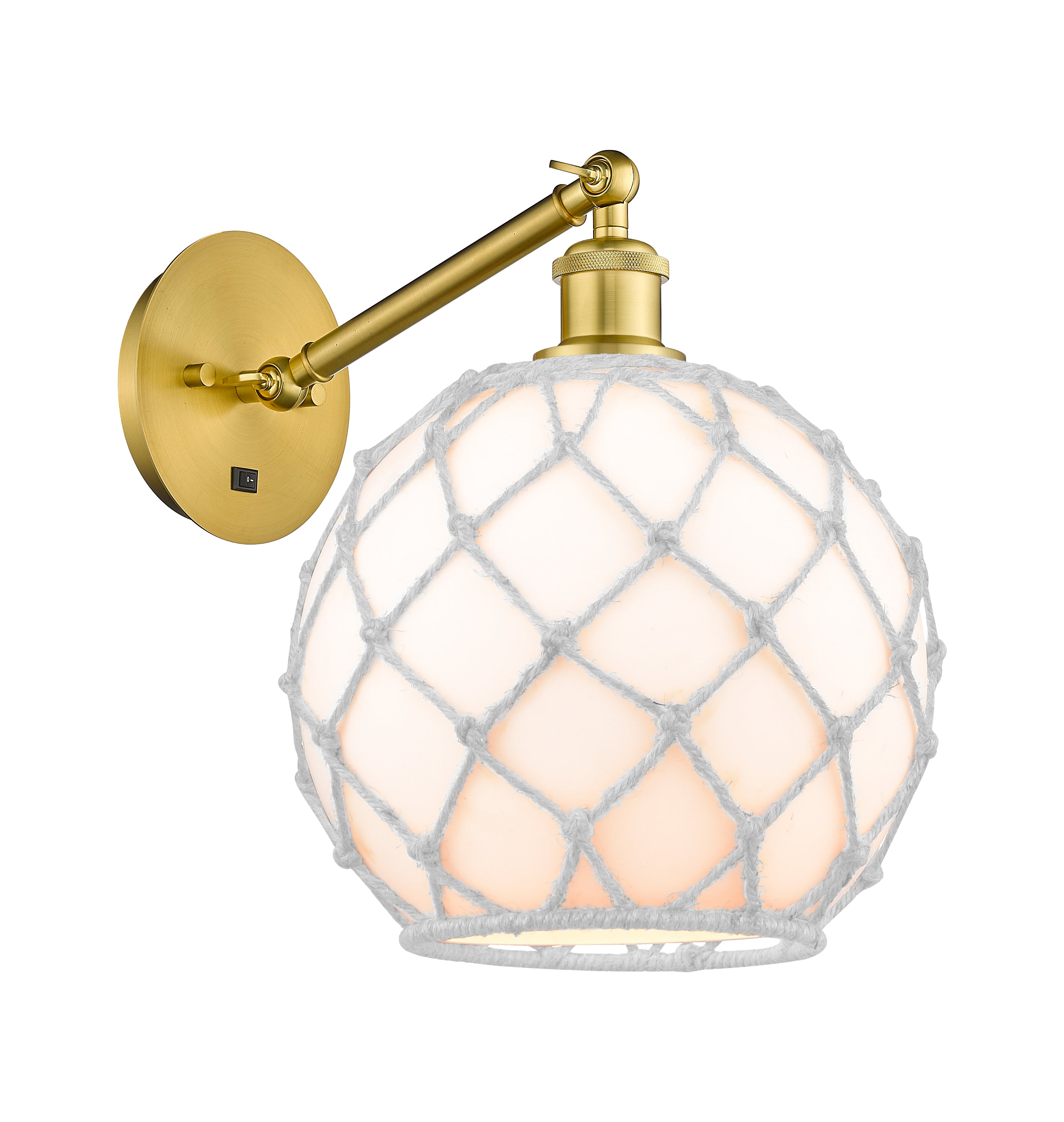 Ballston Sconce Cast Brass 12 Inch