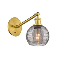Ballston Sconce Cast Brass Glass Steel